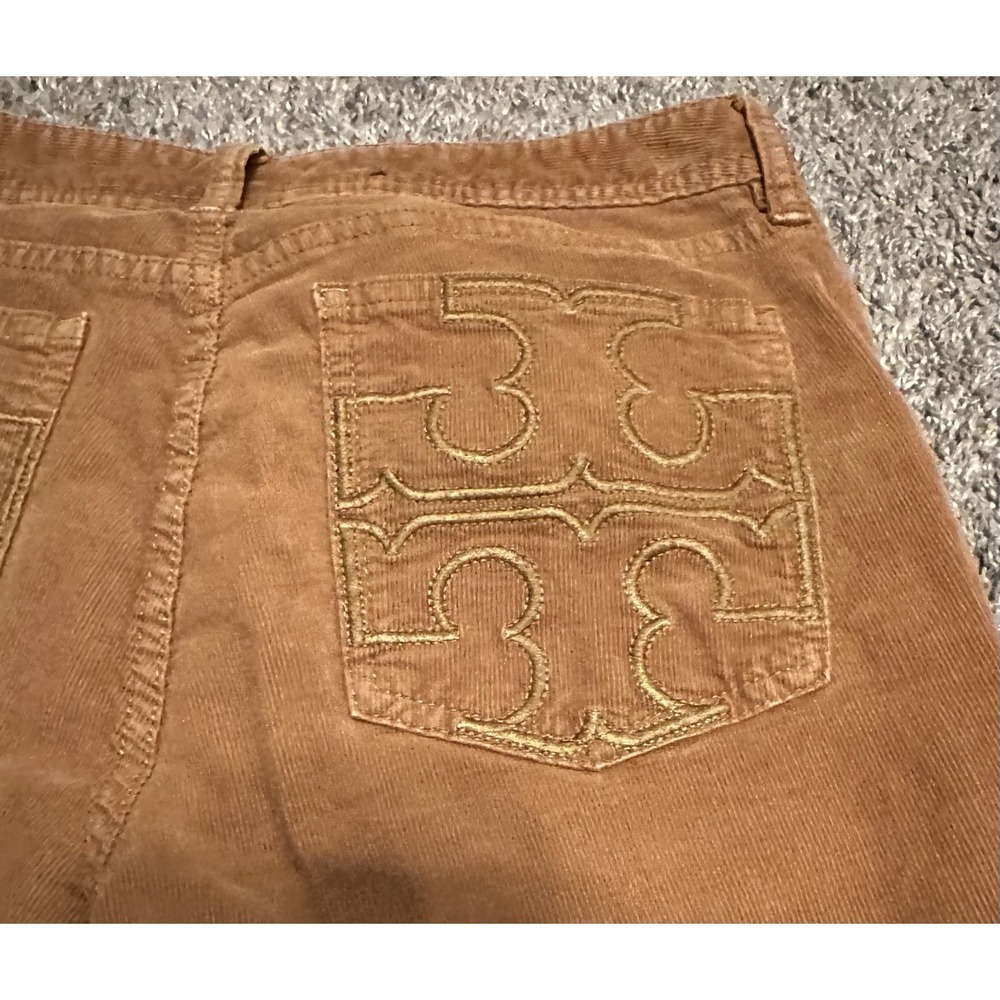 Tory Burch Tan/Brown Corduroy Pants Boot Cut/Flare - Sz 28 - Picture 11 of 15